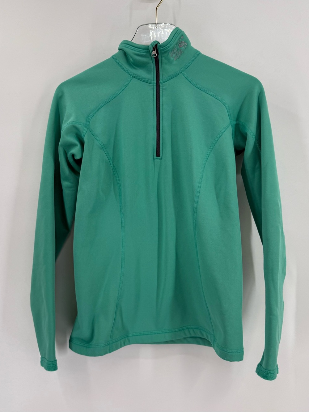 Mountain Hardward teal 1/4 zip pullover size small